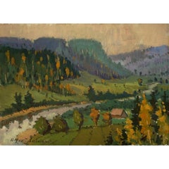 Sigulda. Huile sur toile, 39.5х54.3 сm
