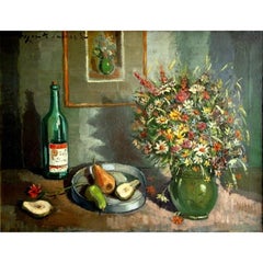 Stillleben. 1953, Öl auf Leinwand, 64,5x83,5 cm