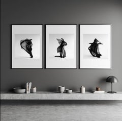 "Aerial 4" Black & White Photography 39" x 39" in Ed. of 3 by Olha Stepanian