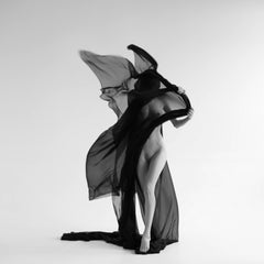 "Aerial 4" Black & White Photography 39" x 39" in Ed. of 3 by Olha Stepanian