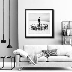 "Anastyloza" Black & White Photography 31" x 31" in Ed. of 7 by Olha Stepanian