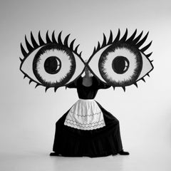 "Big Eyes" Photography 31" x 31" in Edition 1/7 by Olha Stepanian