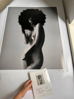 "Black Cloud 3" Nude Photography 27.5" x 24" in Edition 2/15 by Olha Stepanian