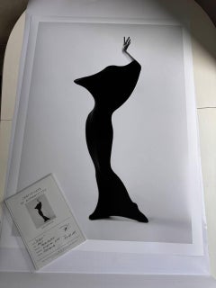 "Blur" Black & White Photograph 49" x 39" in Limited Ed. of 3 by Olha Stepanian