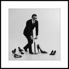 Fotografia in bianco e nero "Elegance", 31" x 31", in edizione limitata di 7 esemplari, di Olha Stepanian