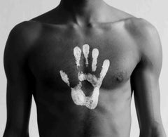 "I am" Black & White Photography 31" x 31" in Edition of 7 by Olha Stepanian
