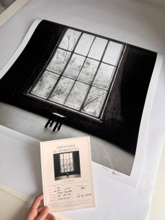 "I am" Black & White Photography 39" x 39" inch Edition 1/3 by Olha Stepanian