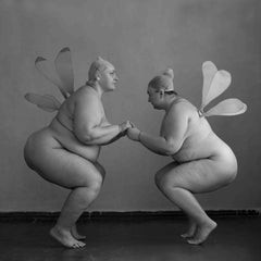 "Coccinelle" Fotografia di nudo 39" x 39" pollici Edizione di 3 di Olha Stepanian