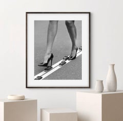 "Lawless" Schwarz-Weiß-Fotografie 49" x 39" in Ed. 1/3 von Olha Stepanian