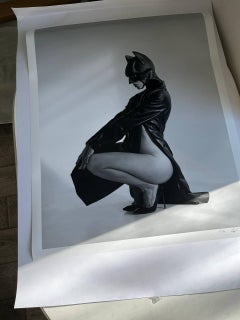 "Meaw" Black & White Photography 39" x 31.5" inch Edition of 3 by Olha Stepanian