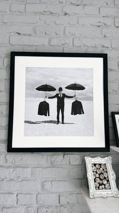 "Men 3" Black & White Photography 31" x 31" in Ed 1/7 by Olha Stepanian