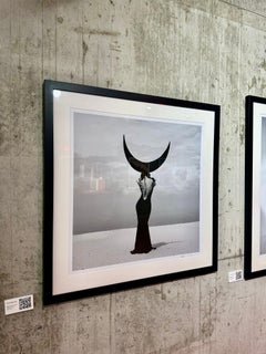 "Moon Birth" Black & White Photography 24" x 24" in Ed. 6/15 by Olha Stepanian