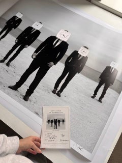 "No Time" Black & White Photography 24 x 29.5 in Edition 1/15 by Olha Stepanian