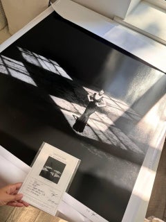 "Queen 2" Black & White Photograph 39" x 39" in Signed Ed. 2/3 by Olha Stepanian