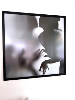 "Shadow" Black & White Photography 39" x 39" in Edition 1/3 by Olha Stepanian