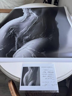 "Stone" Black & White Photography 31" x 31" in Edition 2/7 by Olha Stepanian