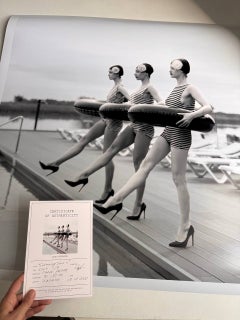 "Swimming Suit 3" Black & White Photograph 31" x 31"in Ed. 2/7 by Olha Stepanian