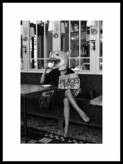 "Thirst" Black & White Photography 29.5" x 24" in Edition 1/15 by Olha Stepanian