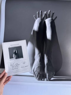 "W 2" Black & White Photography 39" x 39" inch Edition of 3 by Olha Stepanian