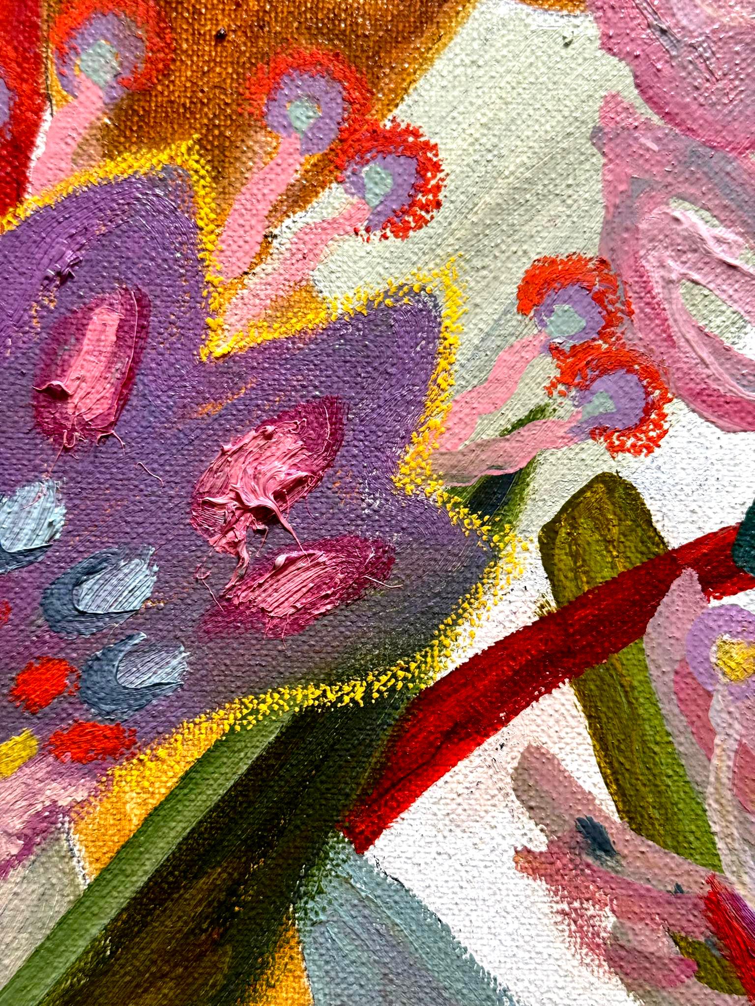 Danza - Still-Life Painting Marrone di Olha Trikolich 
