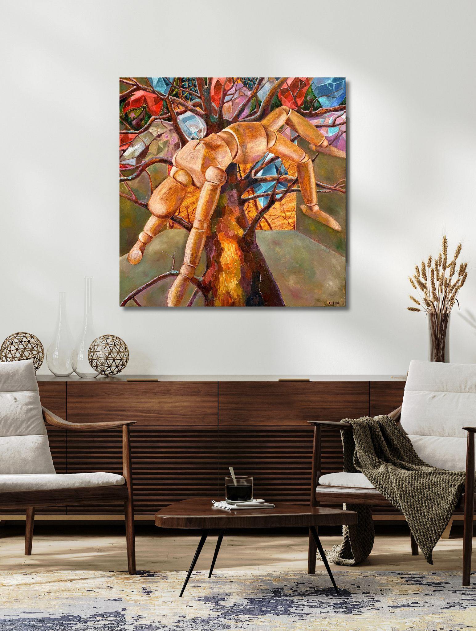 Creencias limitantes - Painting Conceptual de Olha Trikolich 