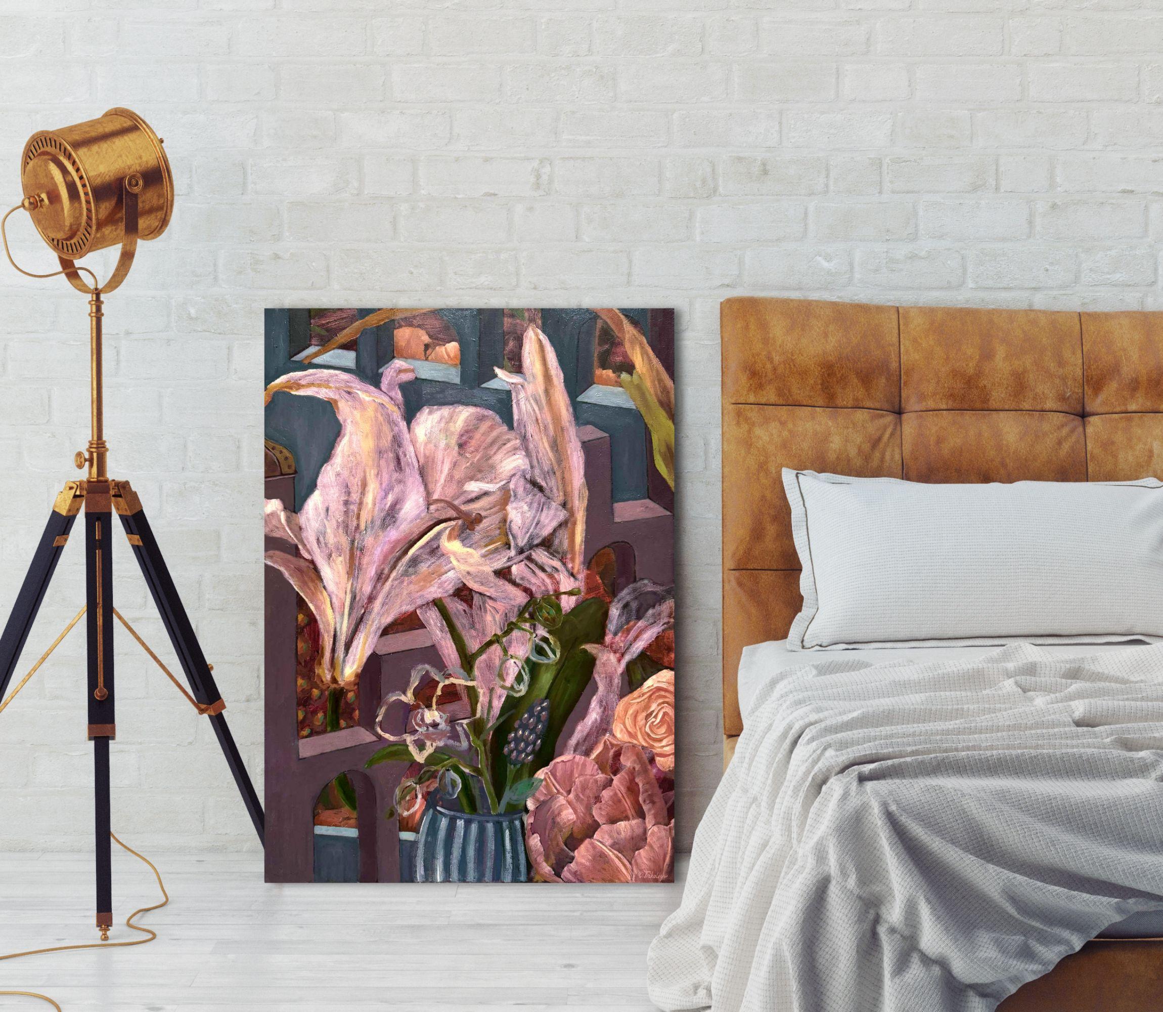 DER PFAD IST IMMER INNERHALB (Impressionismus), Painting, von Olha Trikolich 