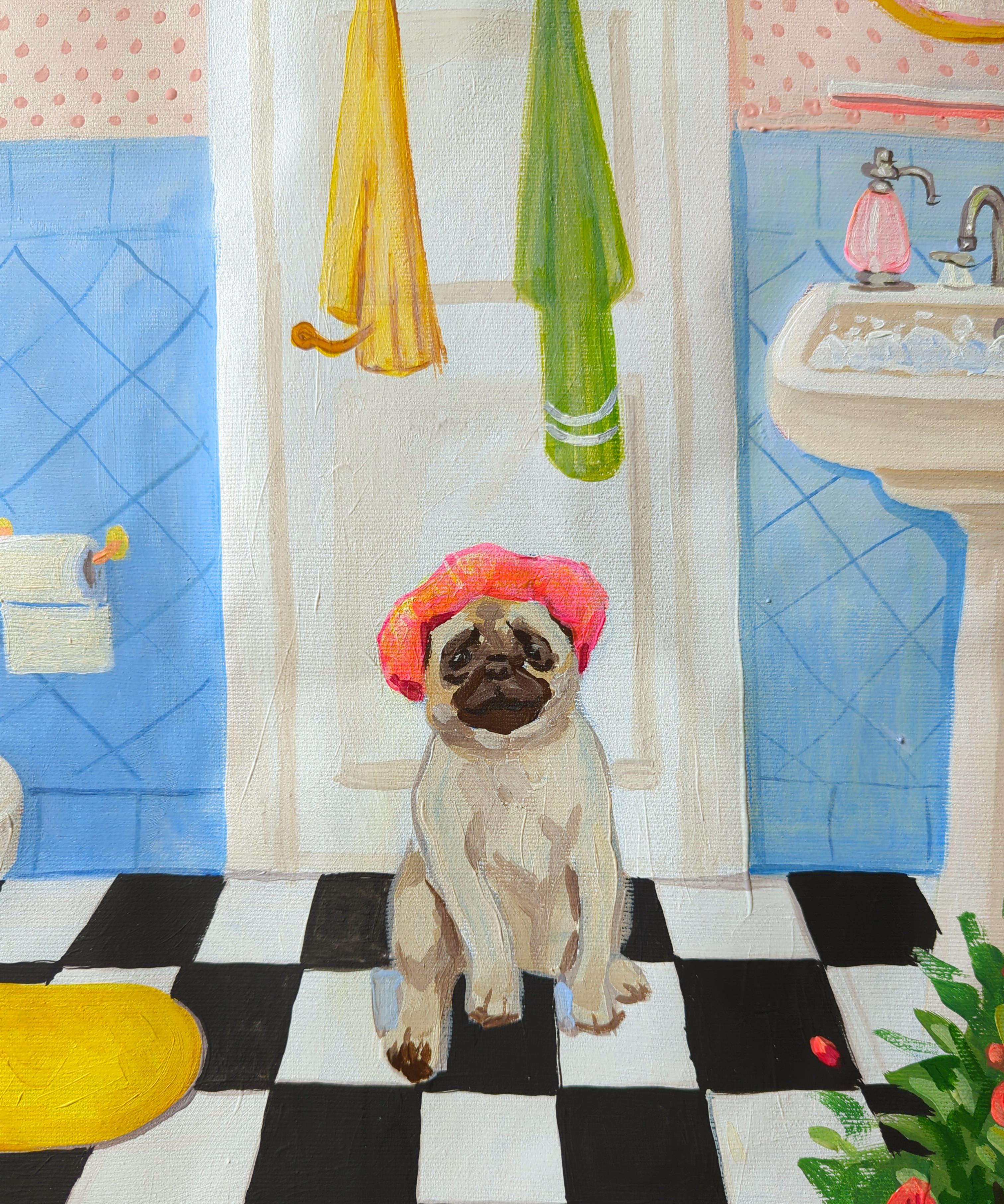 Bath time, Vacation on the Happy Island-Serie im Angebot 7