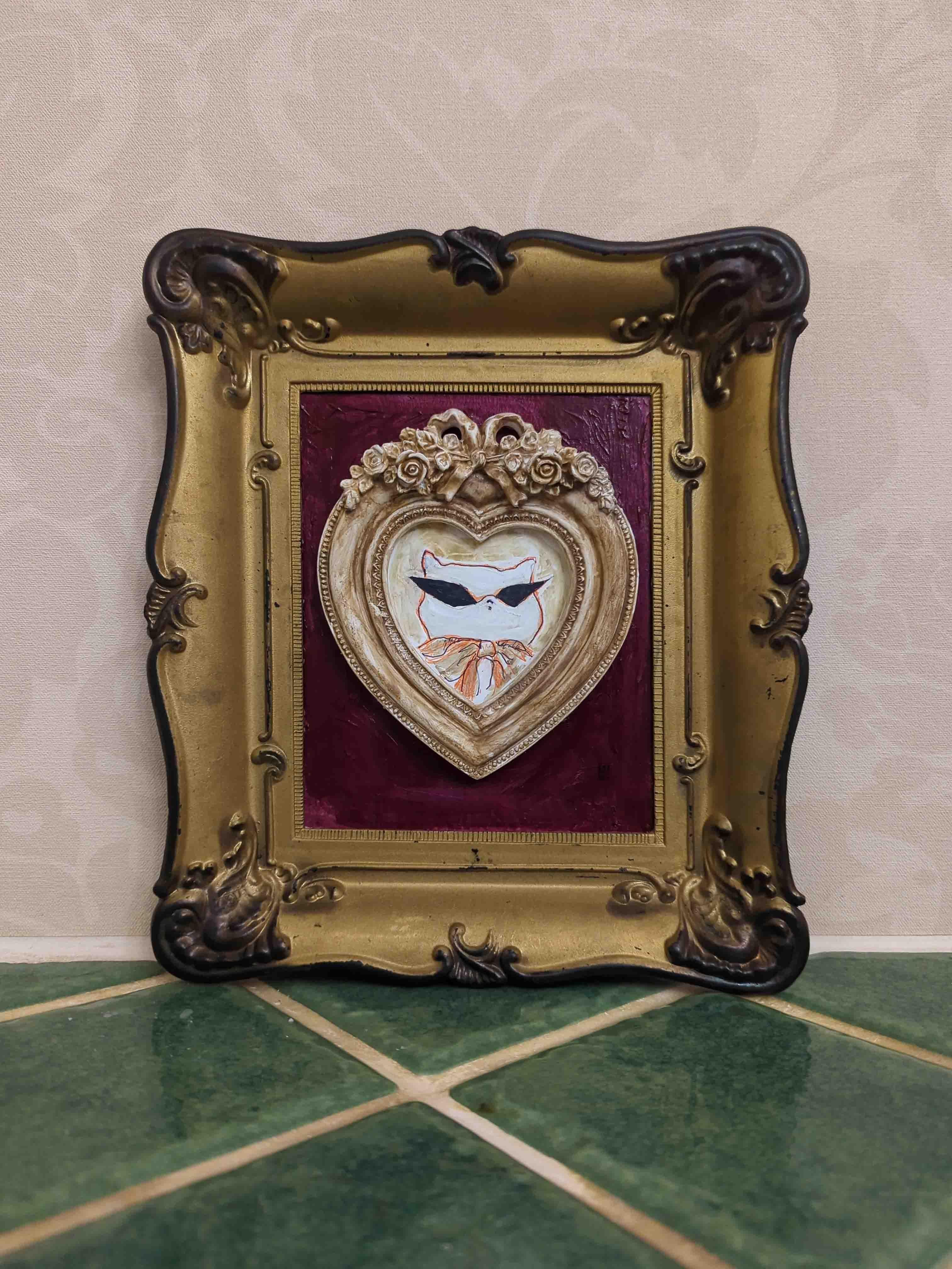 Schönheit, Romantik-Serie – Painting von Olha Vlasova