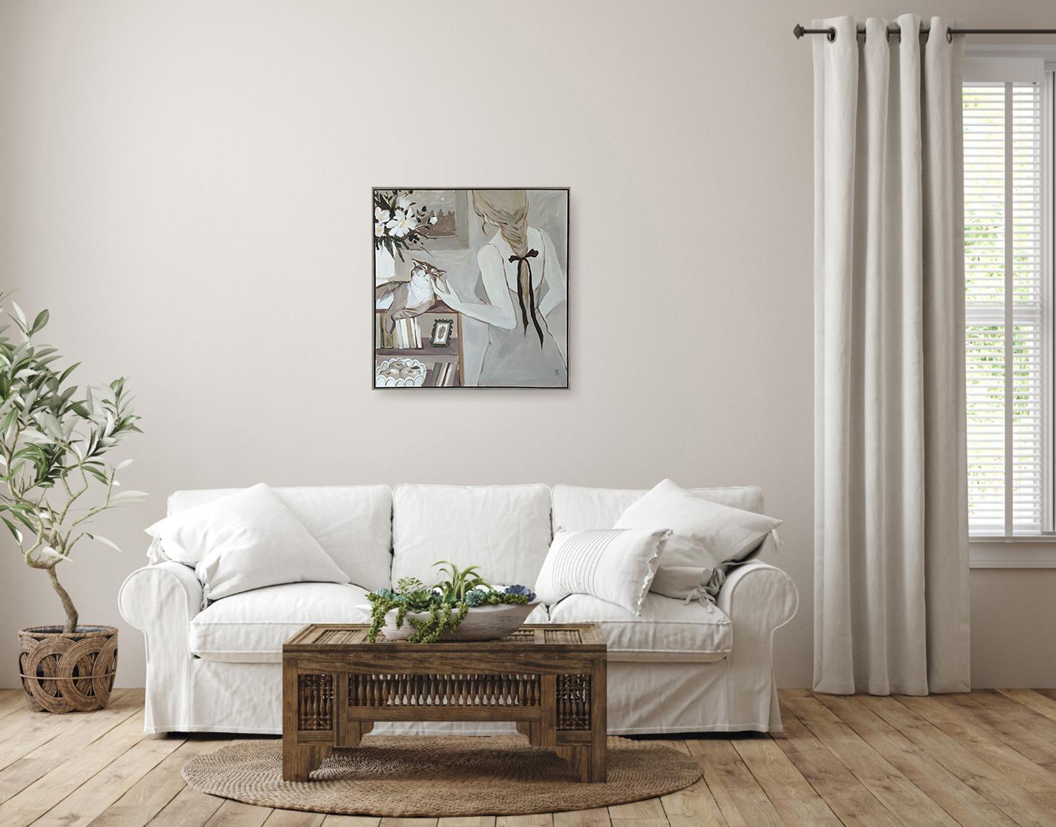 Día acogedor - Painting Contemporáneo de Olha Vlasova