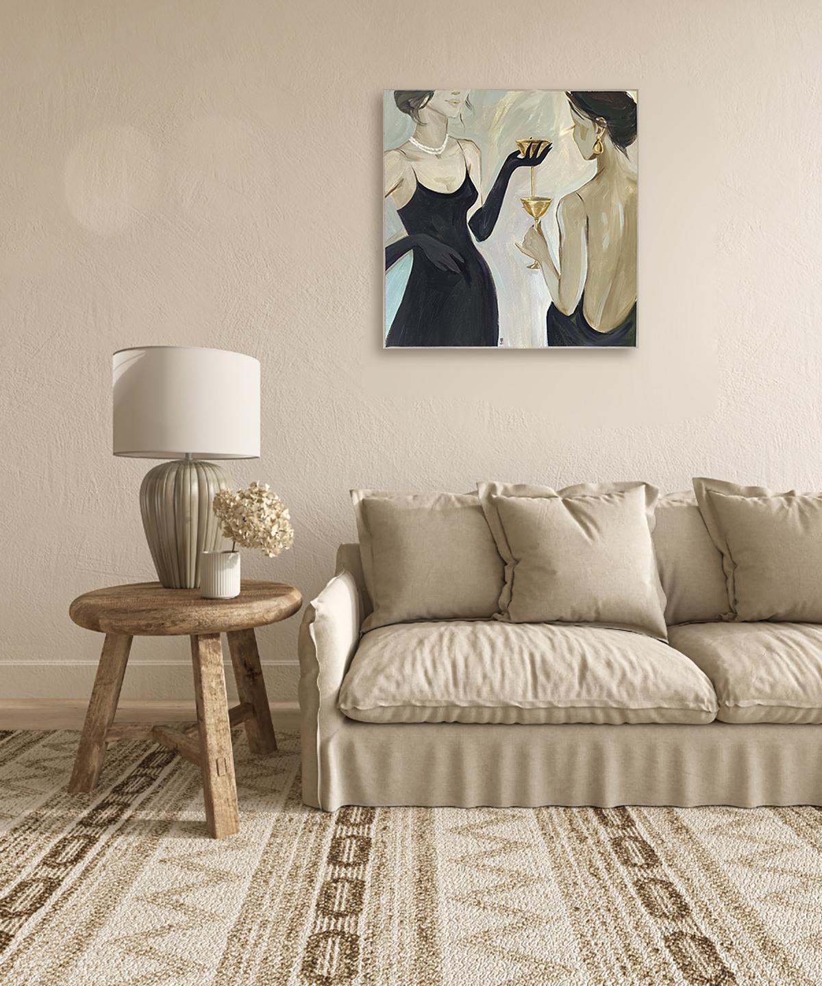 Cena con la mejor amiga, serie Romantización en venta 2
