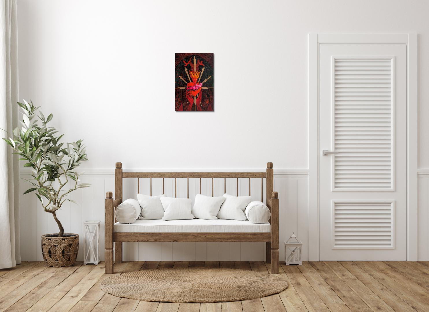 „Elixir“ Neongemälde von Olha Vlasova im Angebot 14