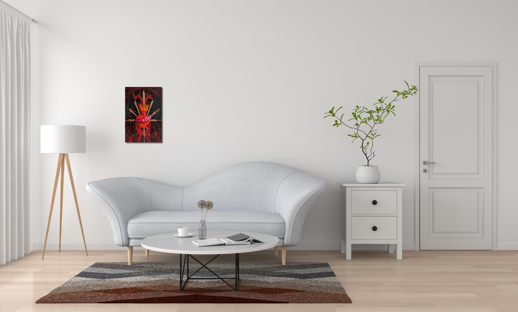 „Elixir“ Neongemälde von Olha Vlasova im Angebot 16