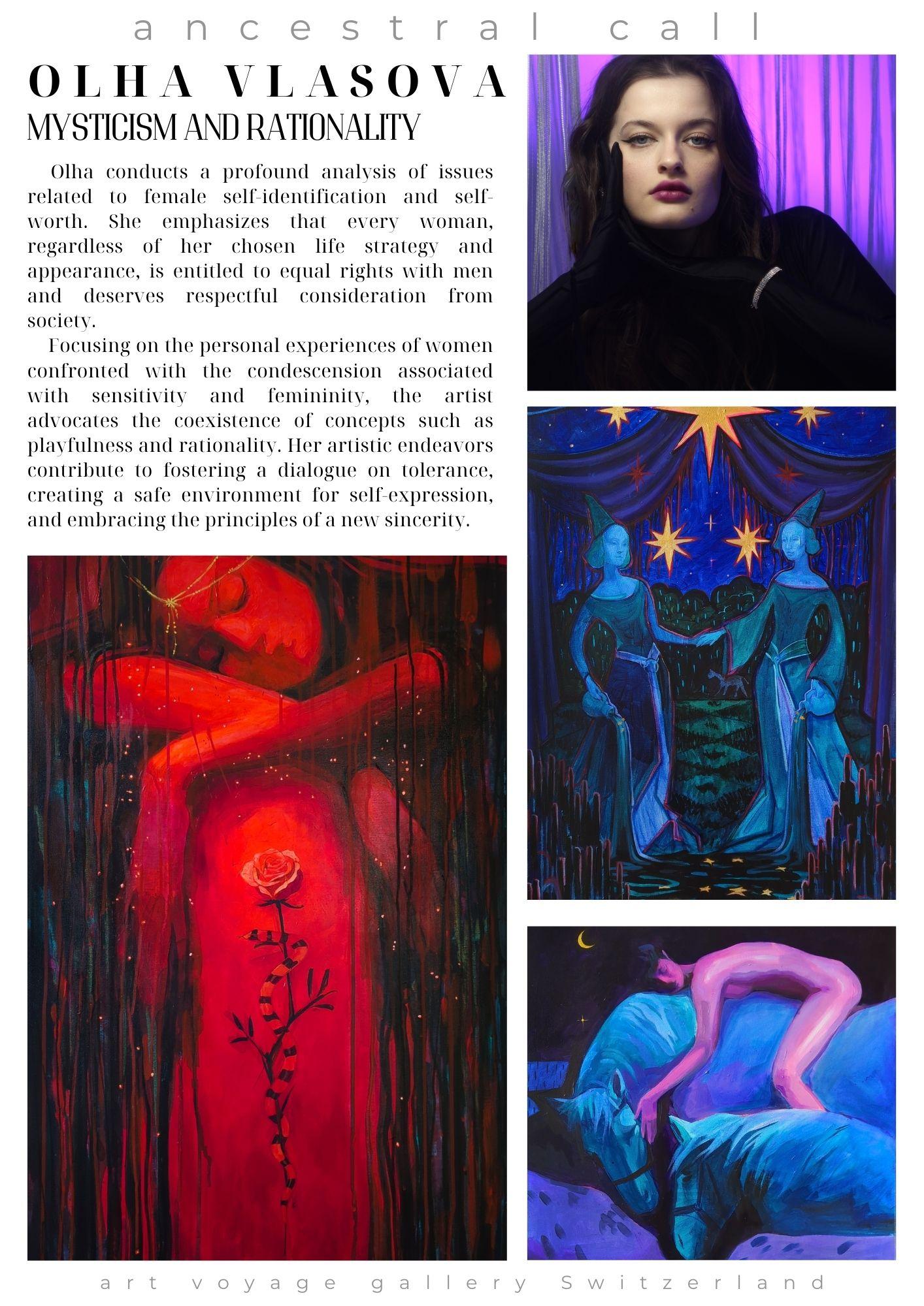 „Elixir“ Neongemälde von Olha Vlasova im Angebot 18