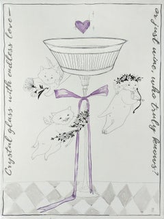 Glass with endless love, “Escapism” series