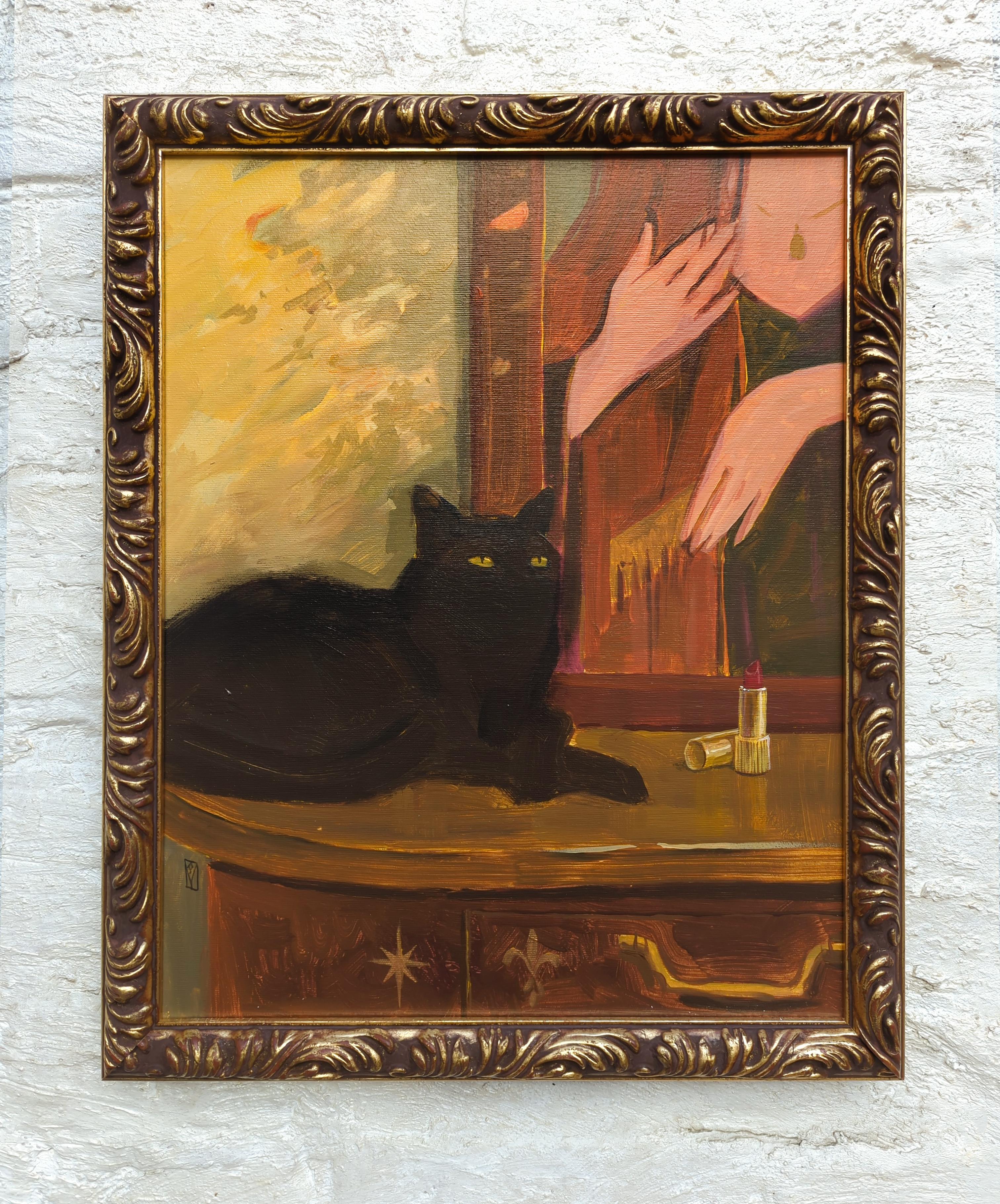 La hora dorada - Painting de Olha Vlasova