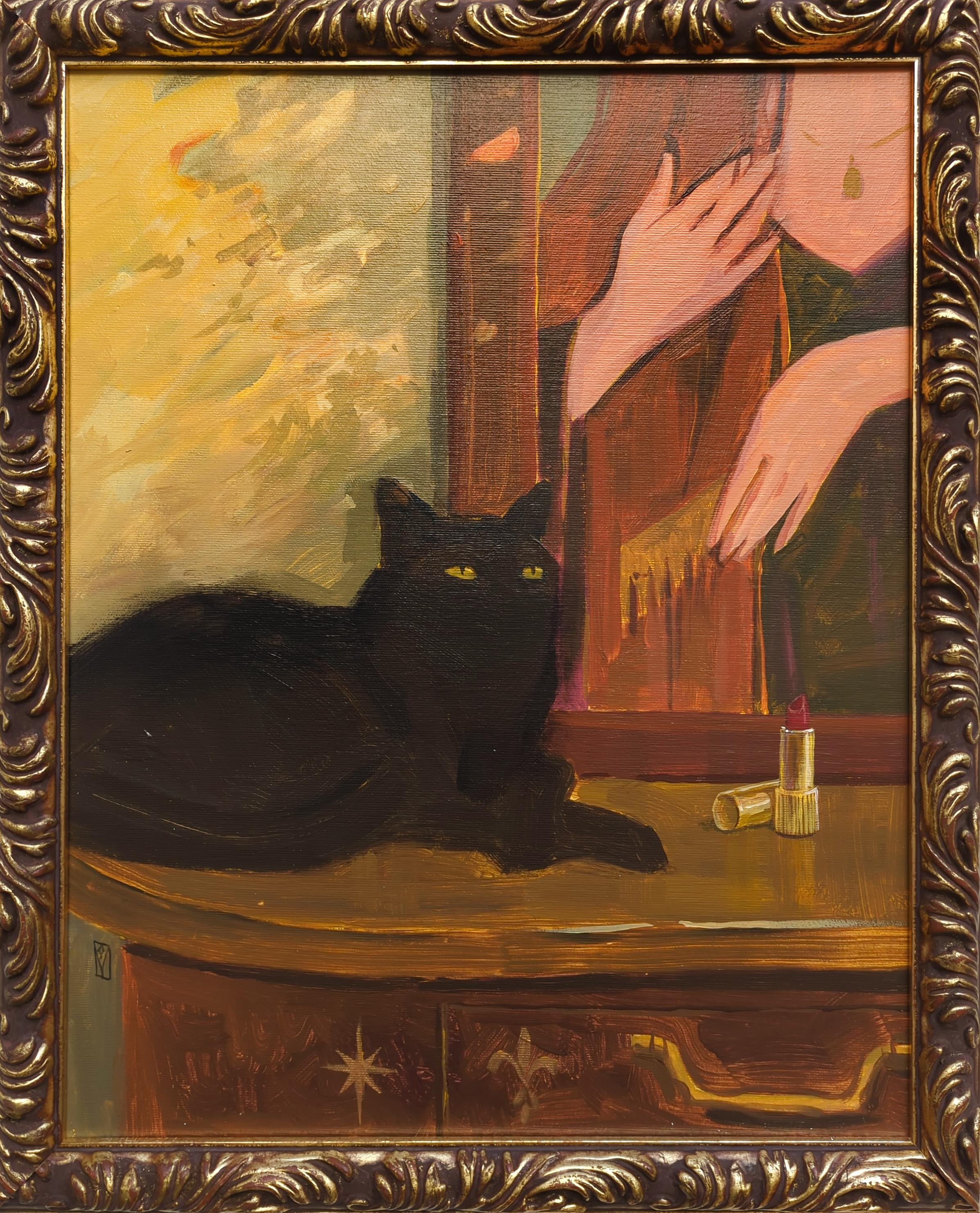 La hora dorada - Painting Contemporáneo de Olha Vlasova