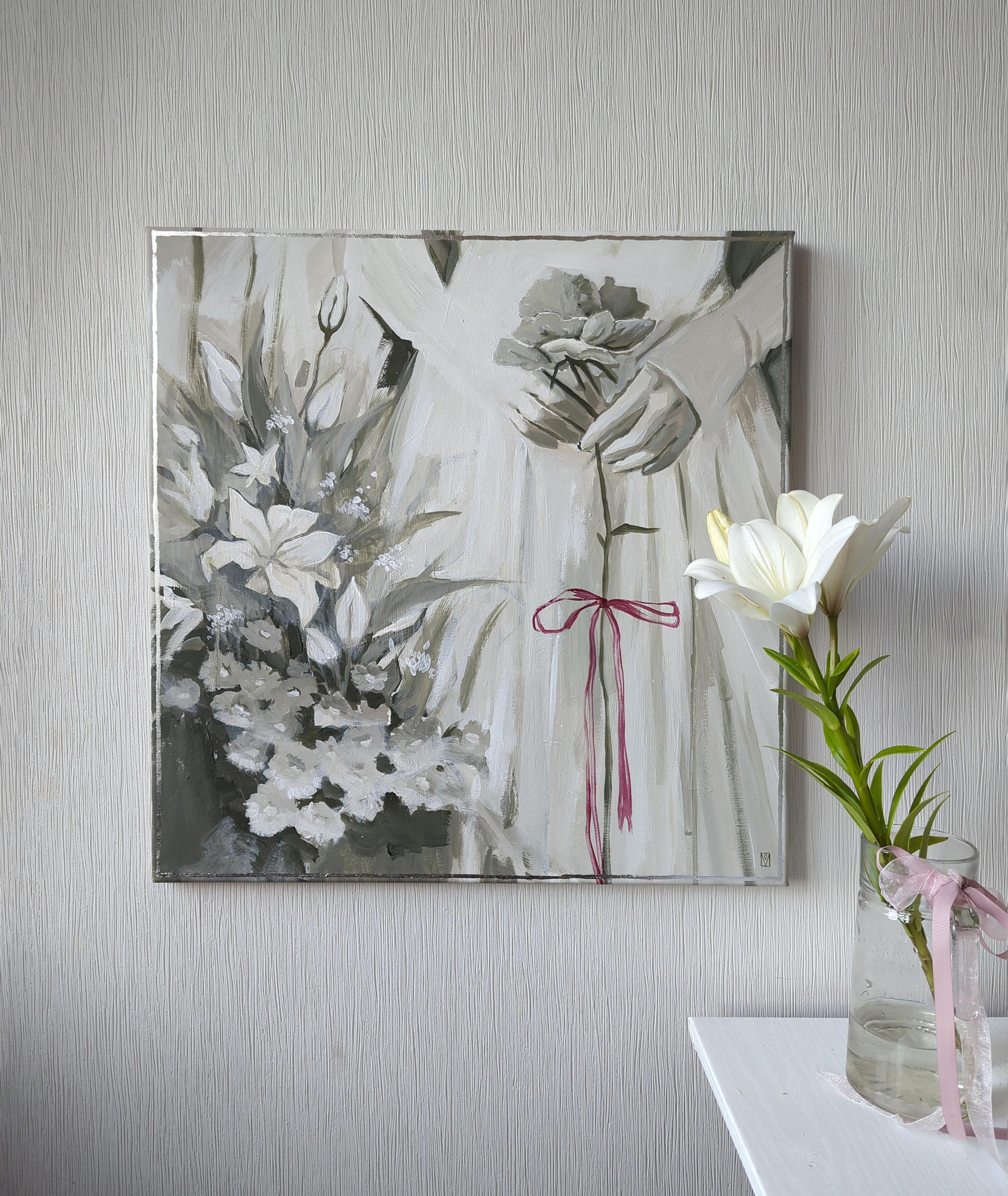 This piece was created under the impression of artist friend’s birthday. Surrounded by flowers, she looked as beautiful as a young Juliet

ROMANTICIZATION SERIES

The 