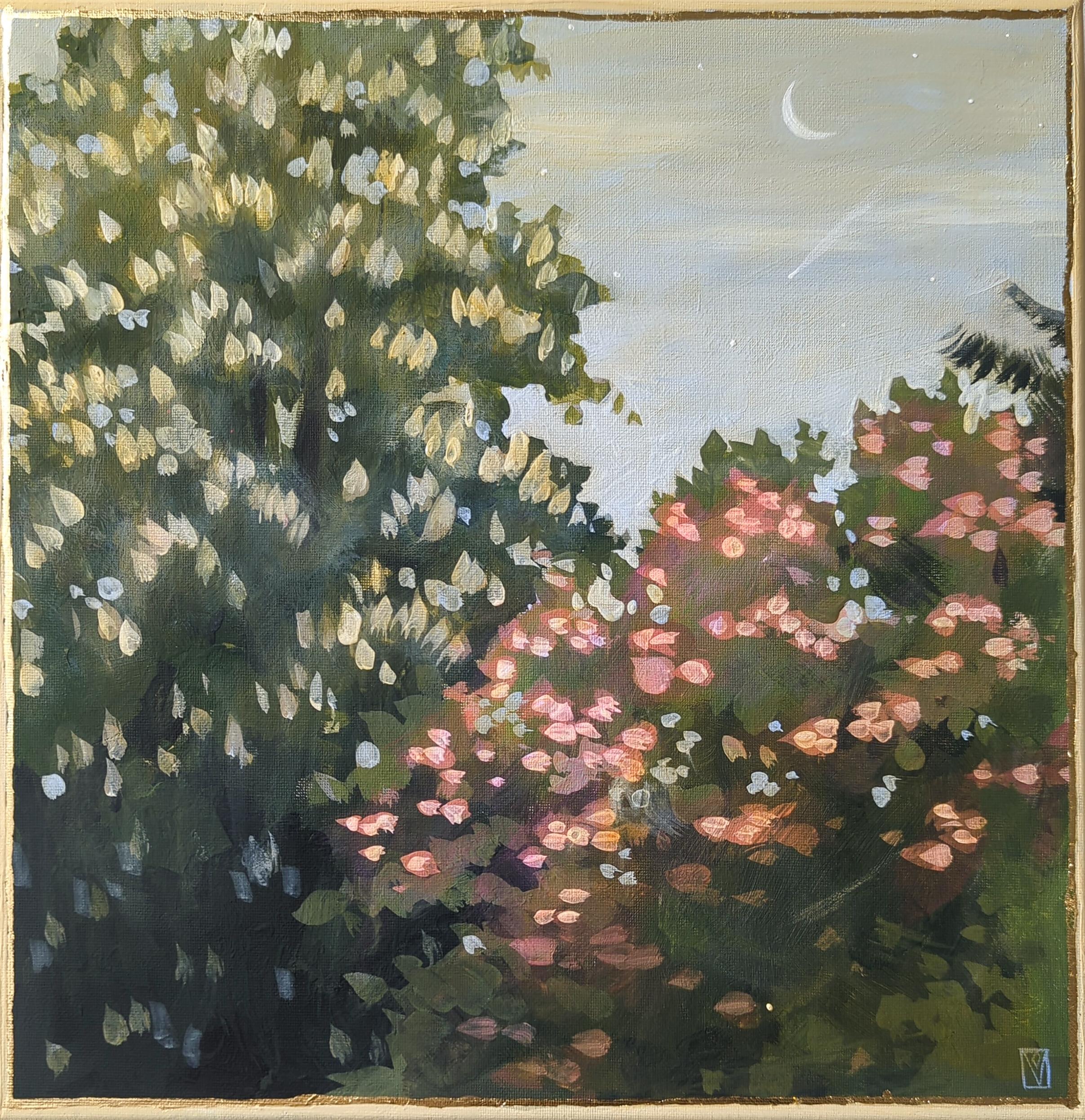Landscape Painting de Olha Vlasova - Pide un deseo, serie "Momentos
