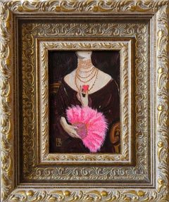 Pink fan