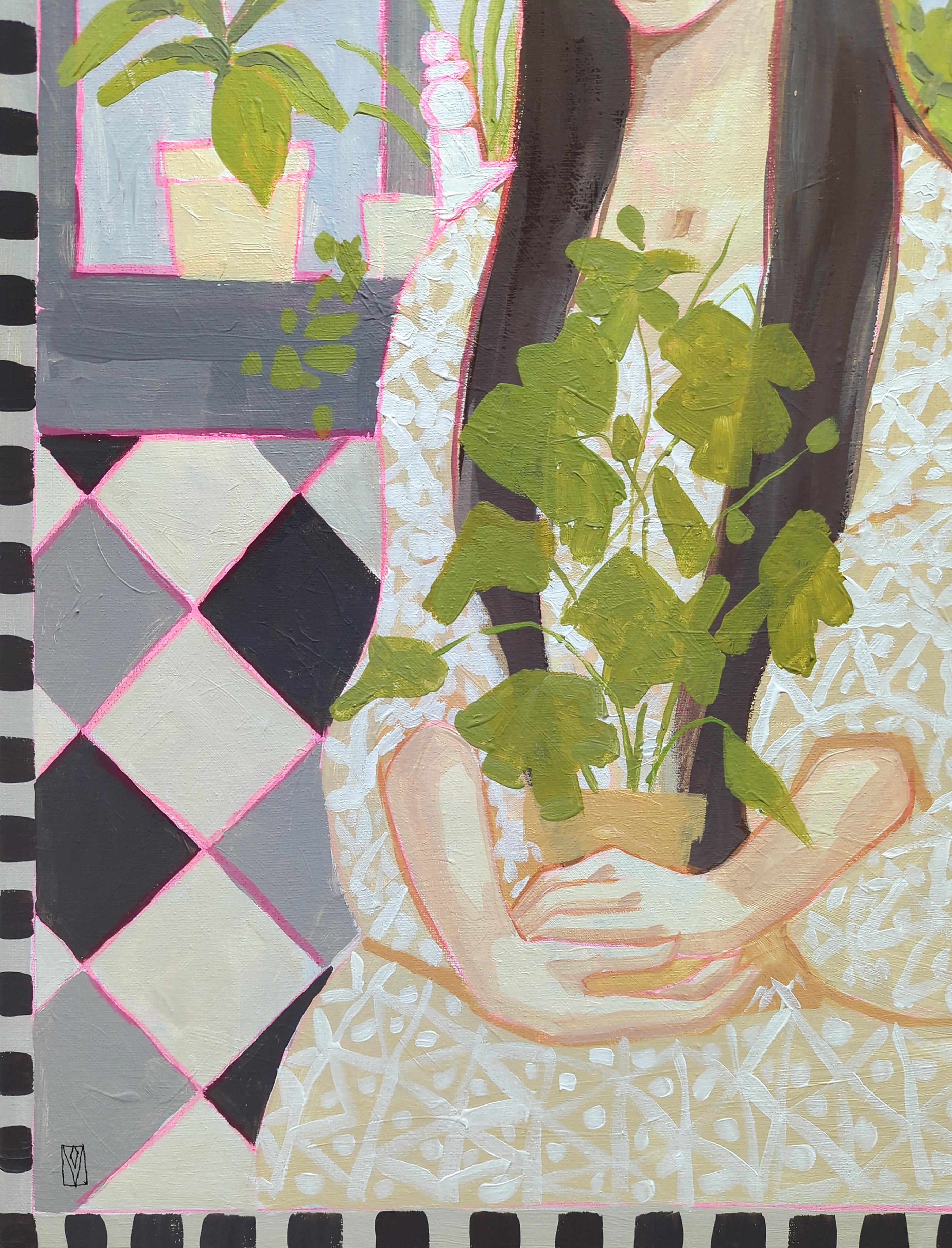 Plant Lady, Sweet Home series For Sale 2