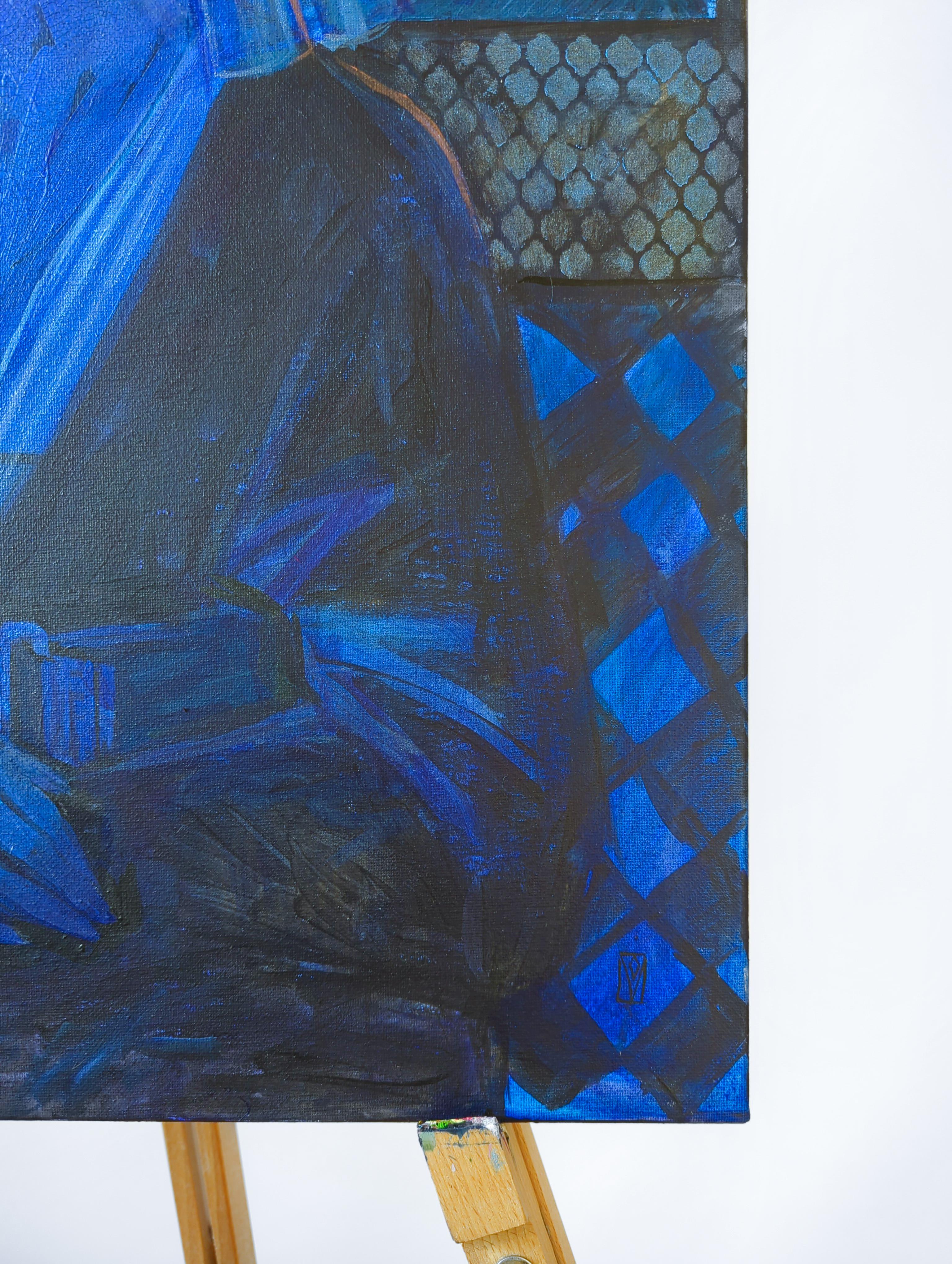 DETTAGLI DELL'ARTICOLO

I bordi sono dipinti
Alcune parti dell'immagine si illuminano con la luce blu.
La superficie del dipinto presenta un effetto craquelure

SULLE OPERE D'ARTE

Questa opera d'arte offre una prospettiva accattivante sul mondo dei