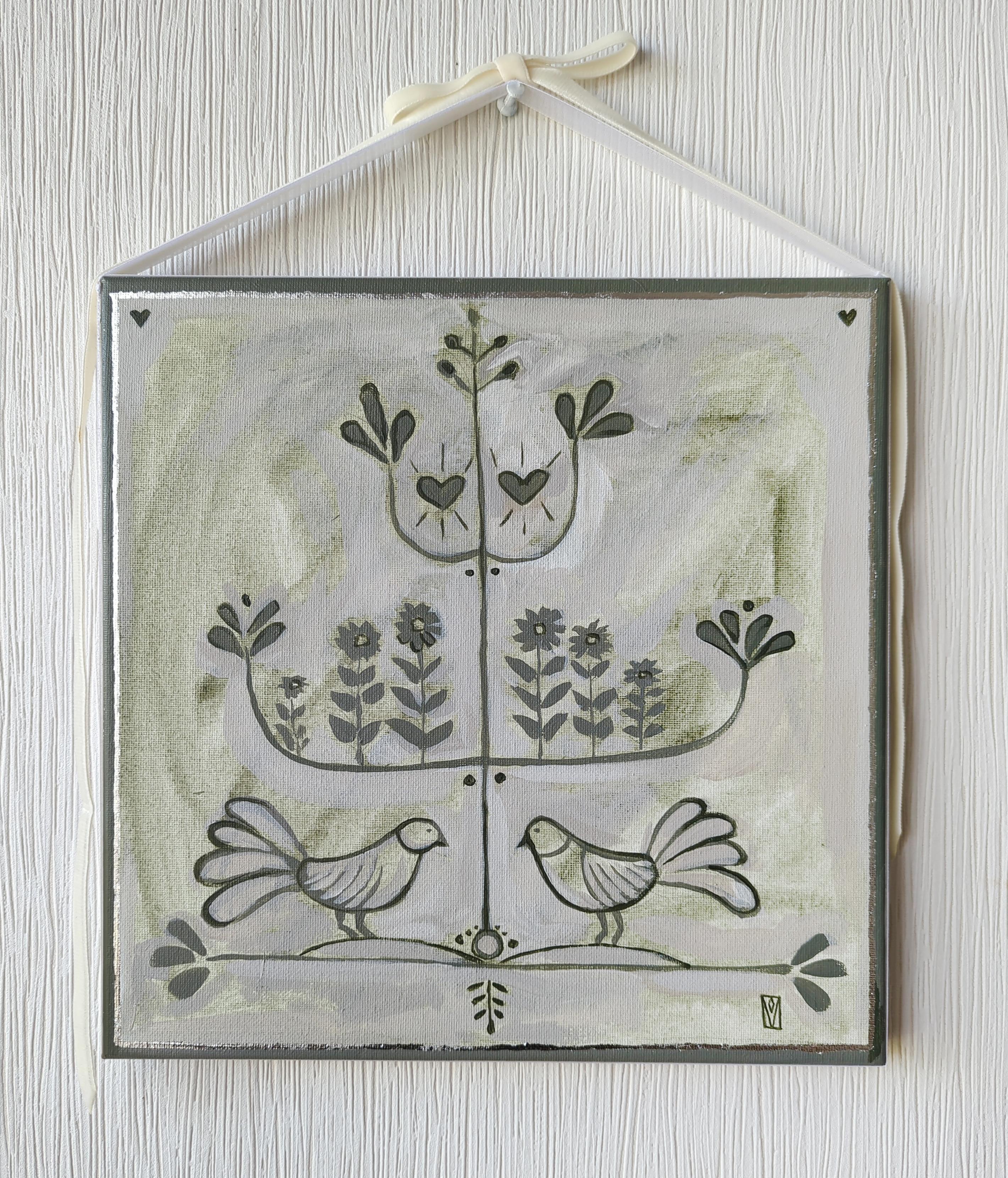 Olha Vlasova Still-Life Painting - Tree of life, Romanticization series