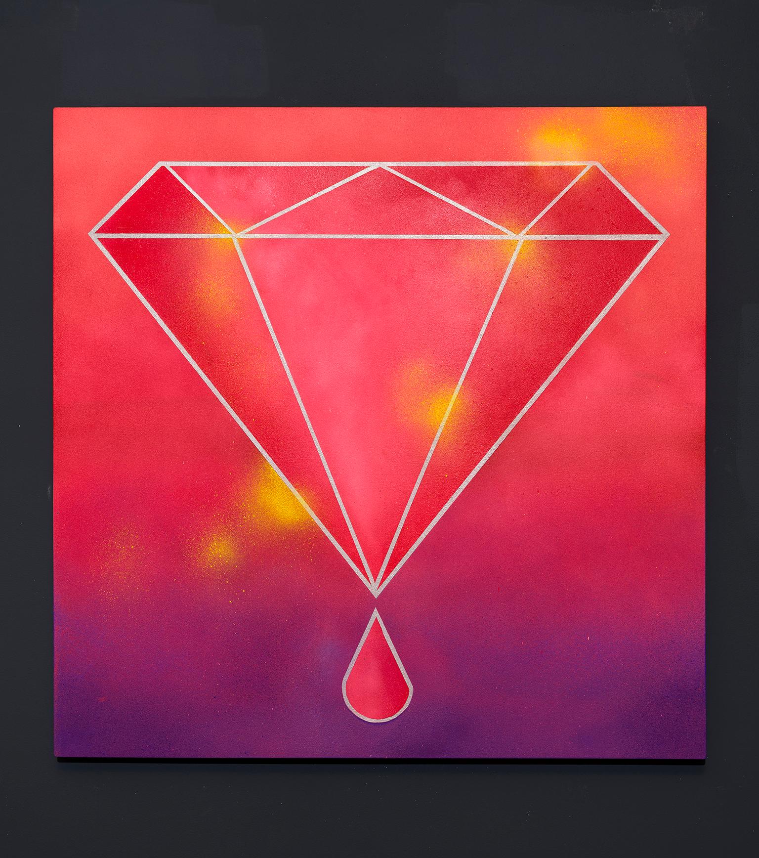 Oli Sorenson Figurative Painting - Blood Diamond