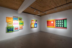 Crédit Painting on Canvas, Contemporary Style, 2010s, Unframed