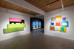 Delivery / Livraison, Contemporary Acrylic on Wood Panel, 2010-