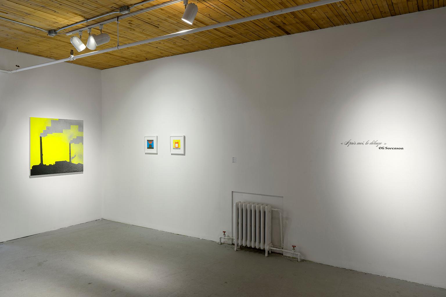 Fundición Horne - Painting Contemporáneo de Oli Sorenson