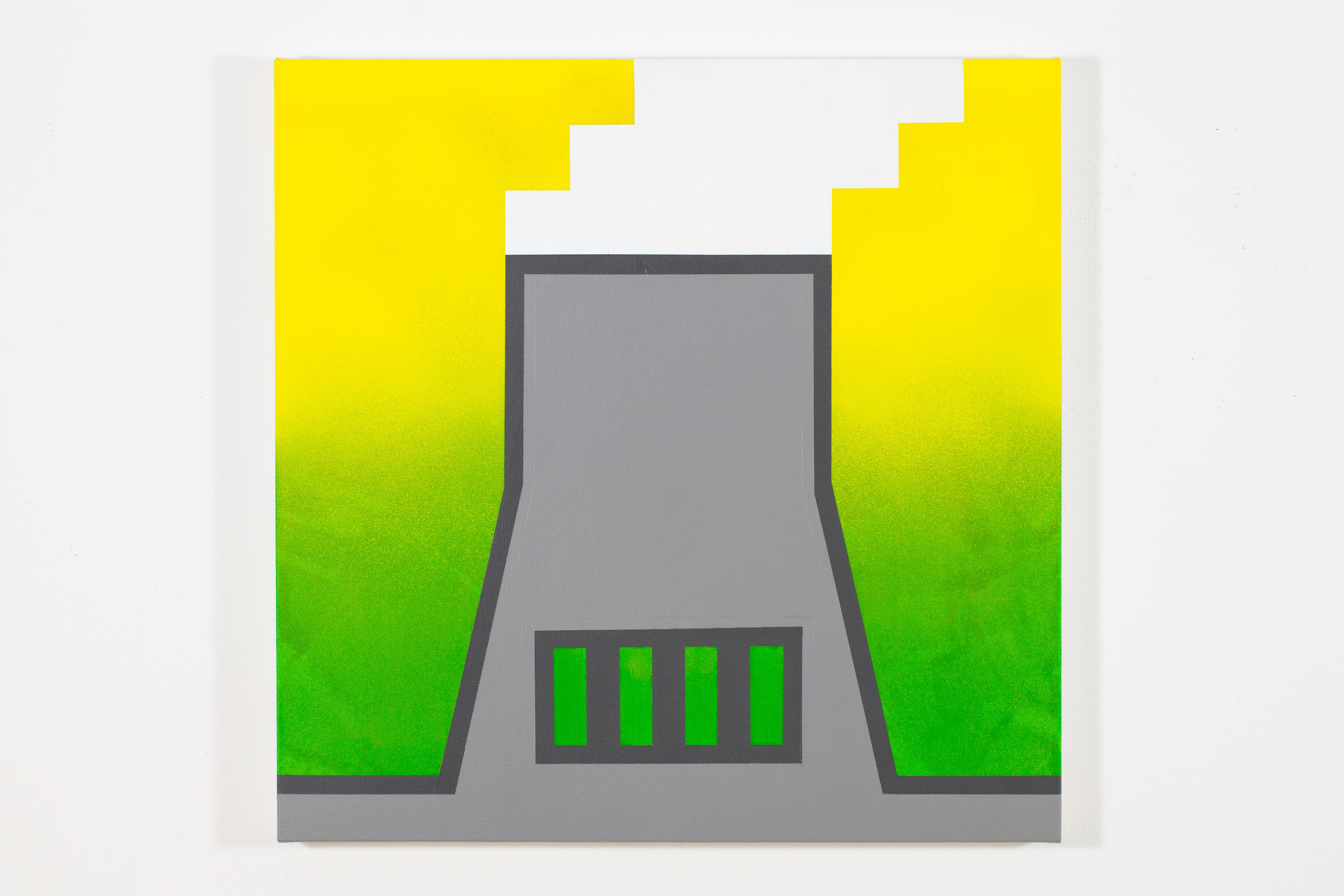 Nucléaire - Painting by Oli Sorenson