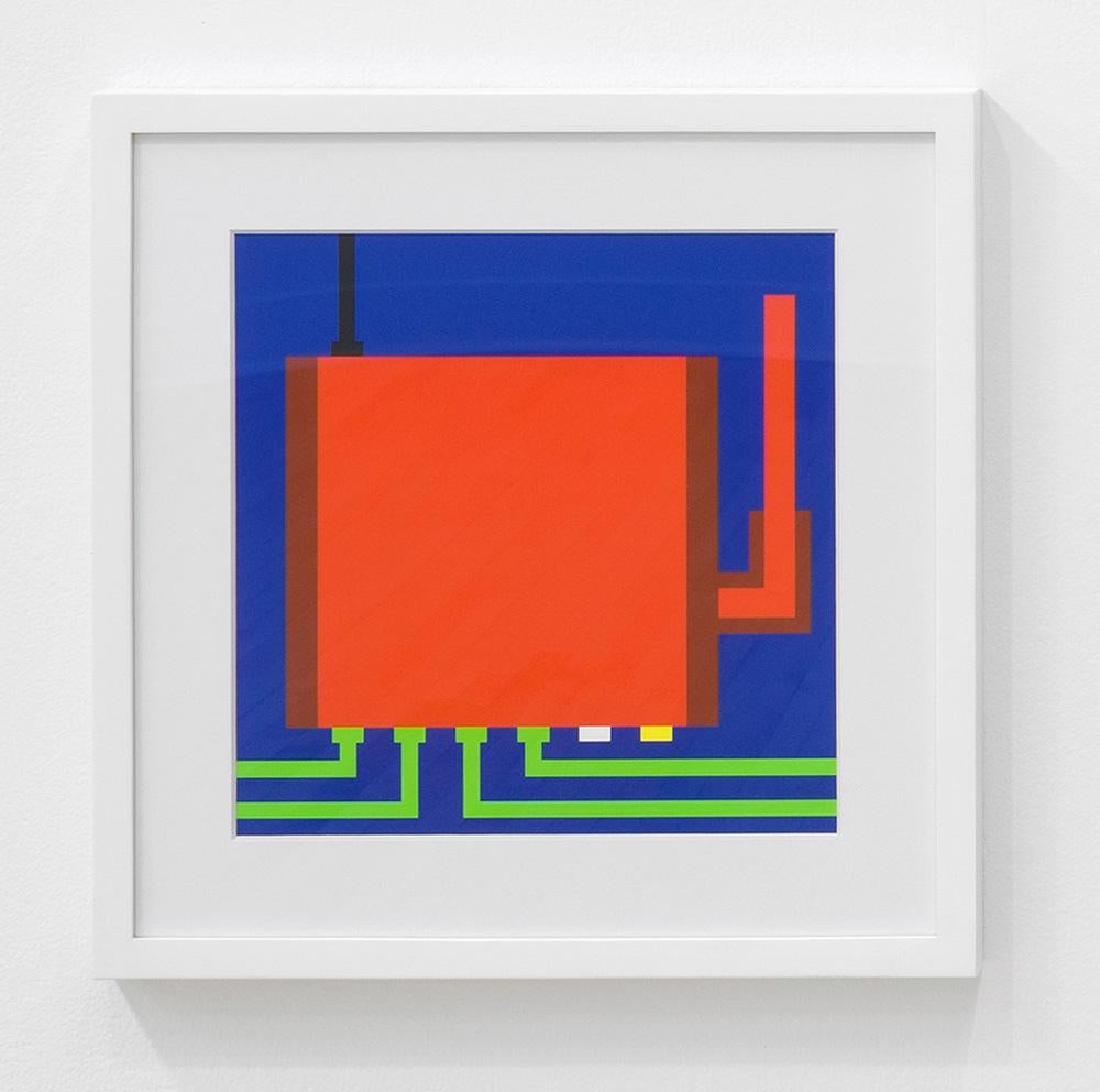 Figurative Print de Oli Sorenson - Módem