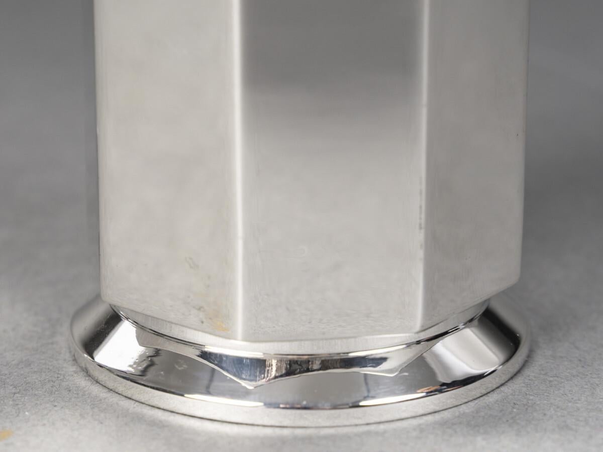 Francese Olier & Caron...Shakers in argento Sterling Periodo ARTDECO 1930 in vendita