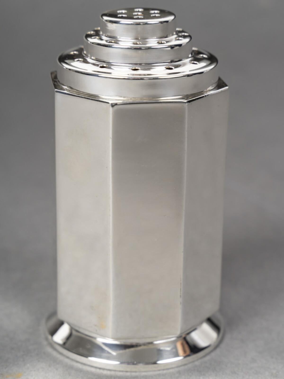 Olier & Caron...Shakers in argento Sterling Periodo ARTDECO 1930 In condizioni ottime in vendita a SAINT-OUEN-SUR-SEINE, FR